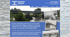 Desktop Screenshot of dunhambridge.co.uk